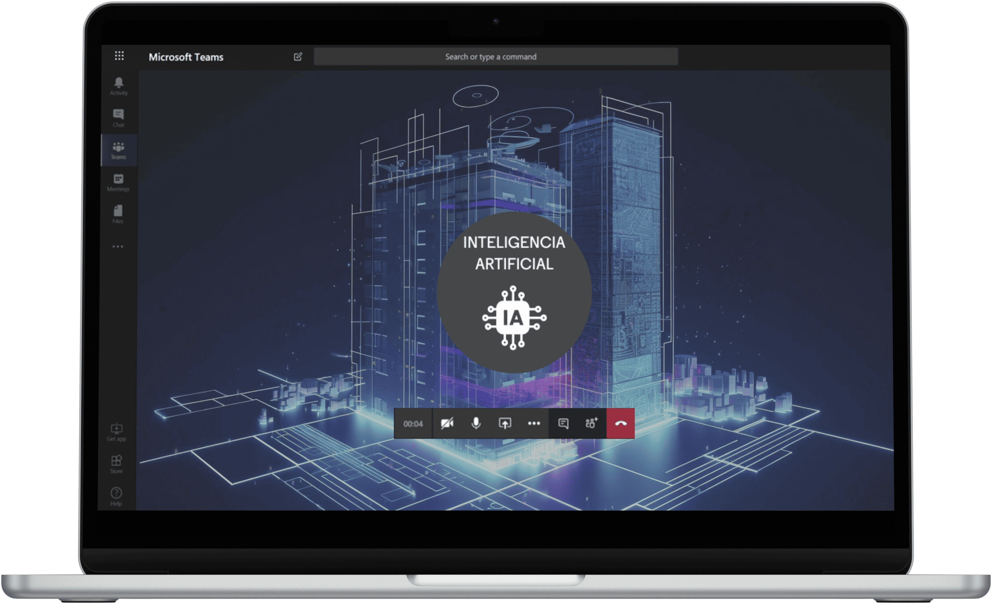Mockup ordenador - Webinar IA en el proceso de diseño